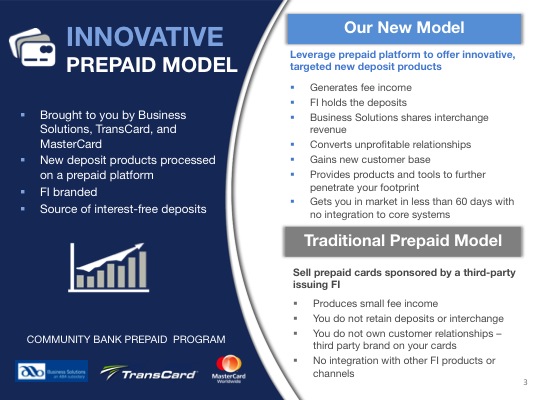 Innovative Prepaid Model